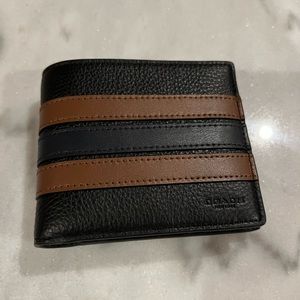 Coach Varsity Stripe Men’s Leather wallet